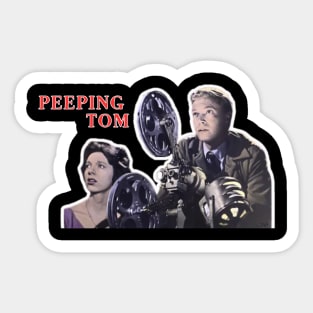 Peeping Tom Sticker